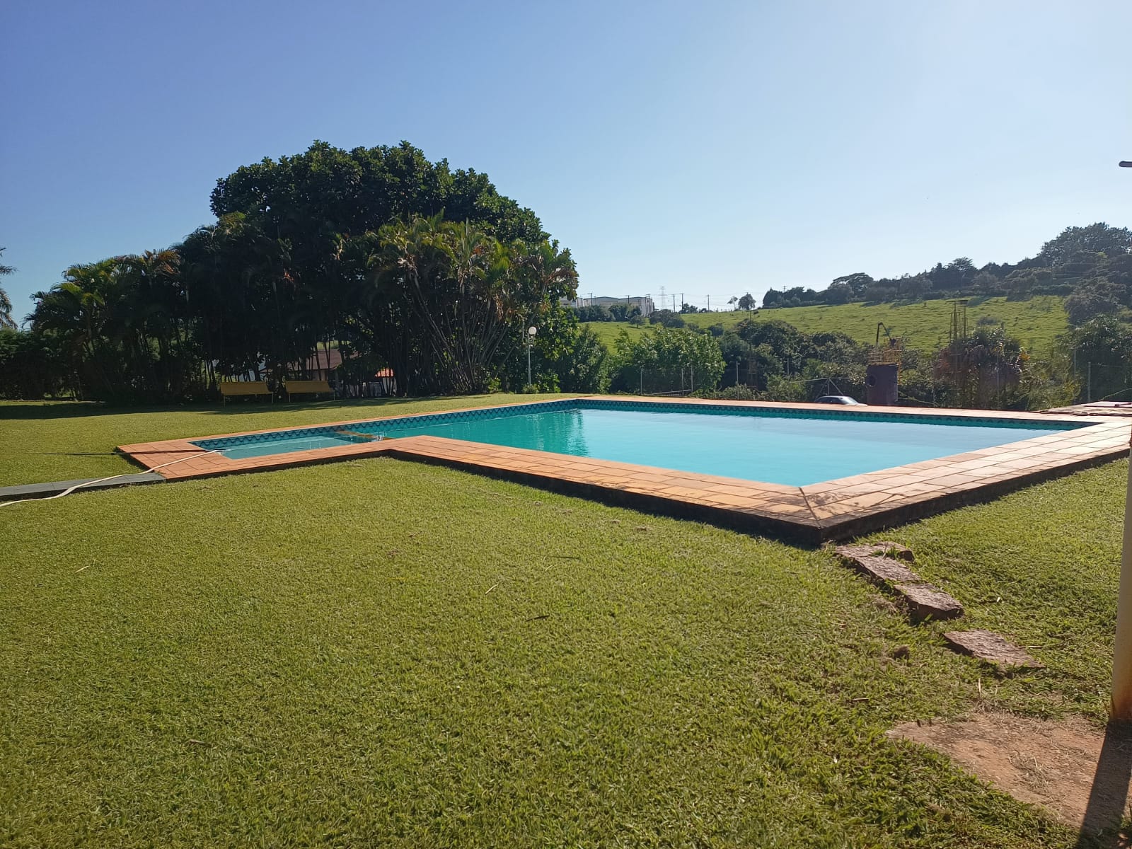 Piscina do Centro de Treinamento Tecnoseg utilizada em módulos de emergências aquáticas