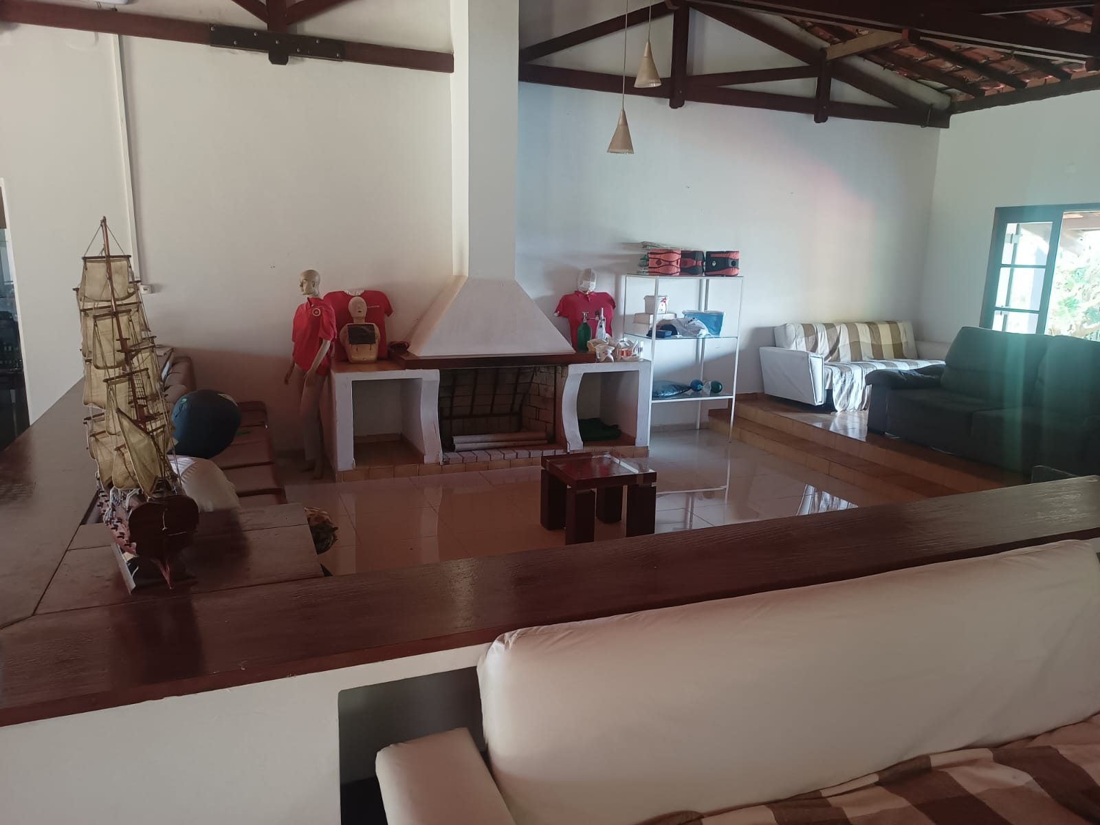 Sala de aula do Centro de Treinamento Tecnoseg com capacidade para 30 alunos